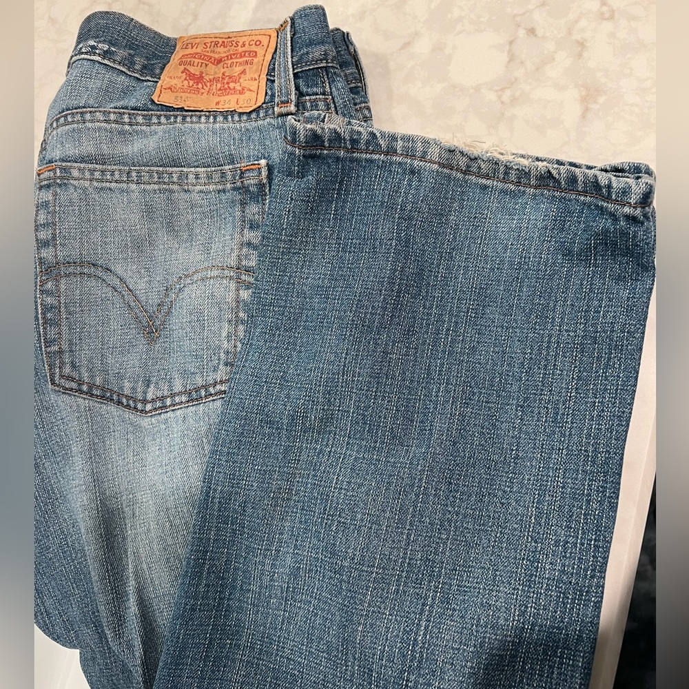 Men’s “vintage” denim jeans 514 Levi’s-slim straight 34x30